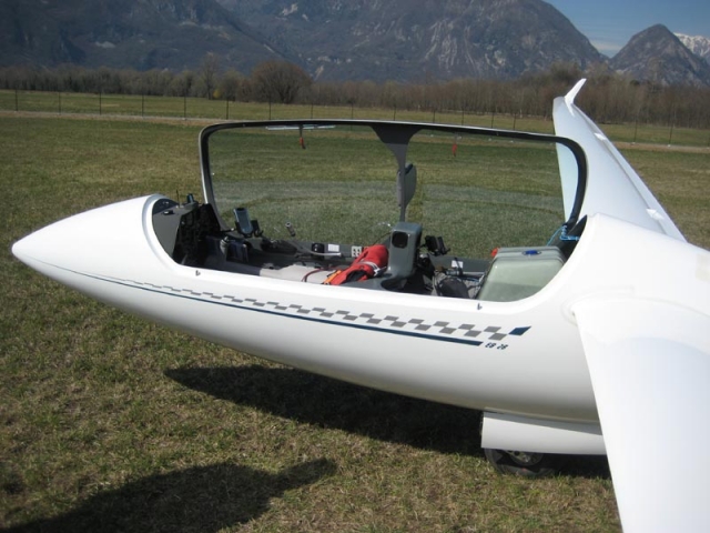 Vuelo sin motor en Rivoli 